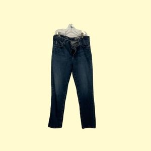 AG Jeans, Isabelle, high-rise, straight crop. Size 28R.